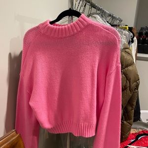 HOT PINK SWEATER THE FIFTH LABLE SIZE SMALL